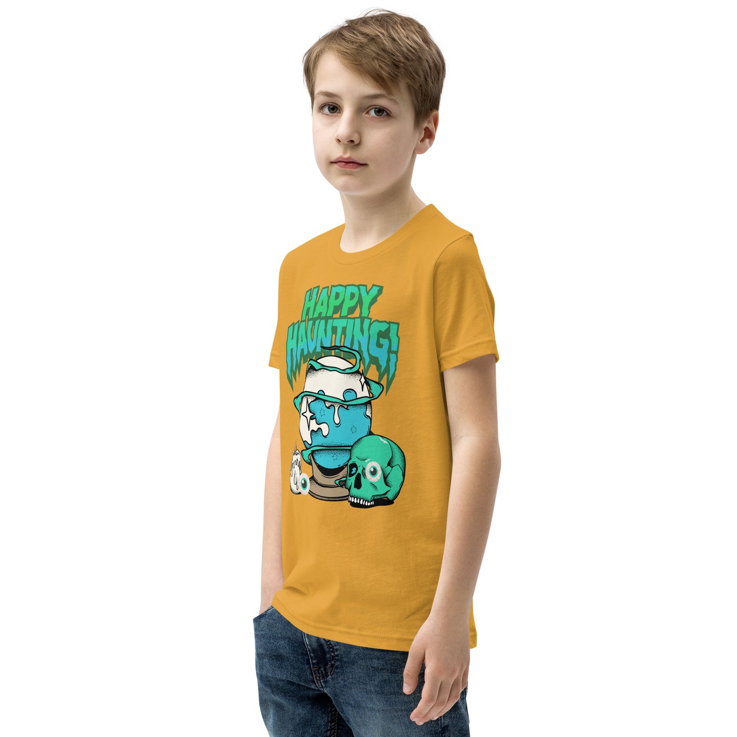 Happy Haunting - Youth Short Sleeve T-Shirt