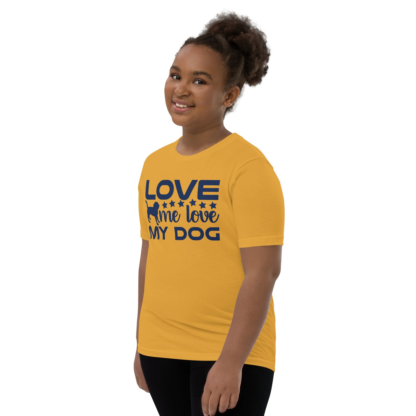 Love Me Love My Dog - Youth Short Sleeve T-Shirt