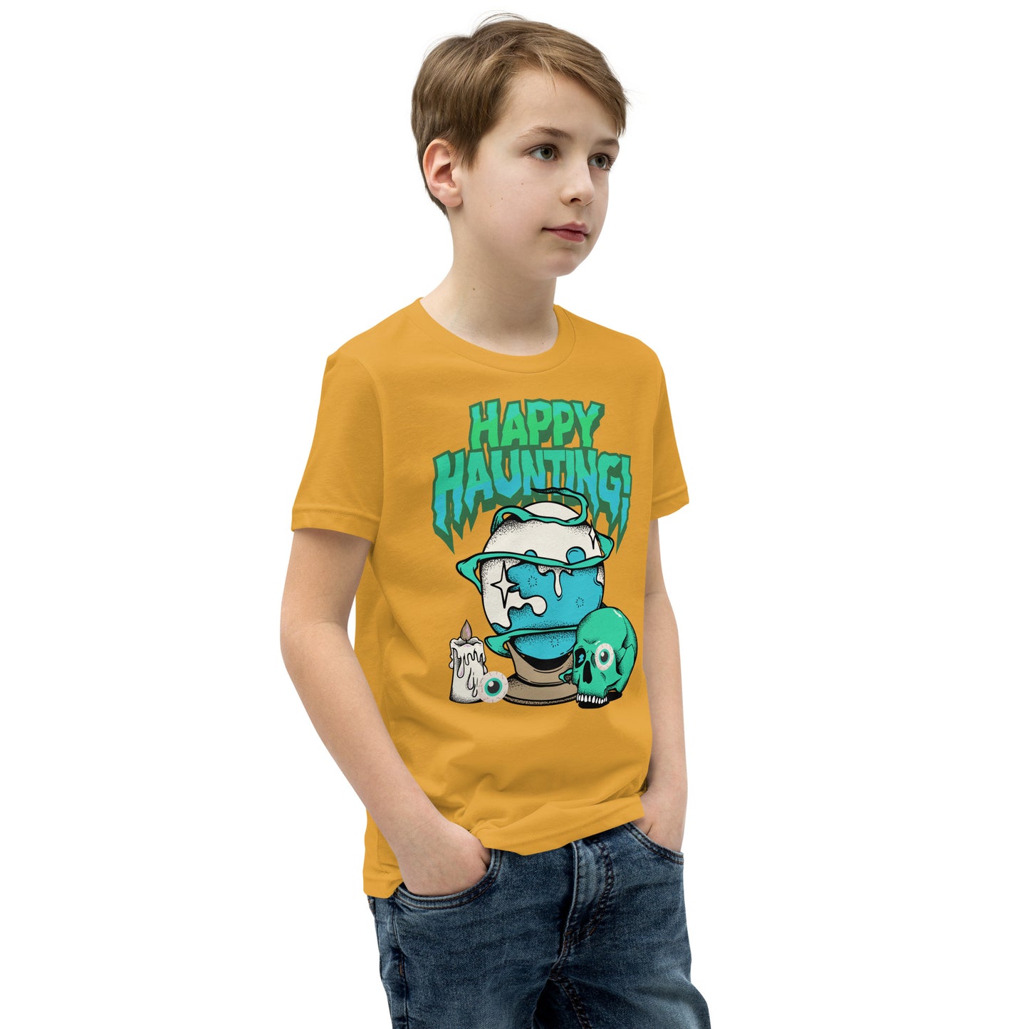 Happy Haunting - Youth Short Sleeve T-Shirt