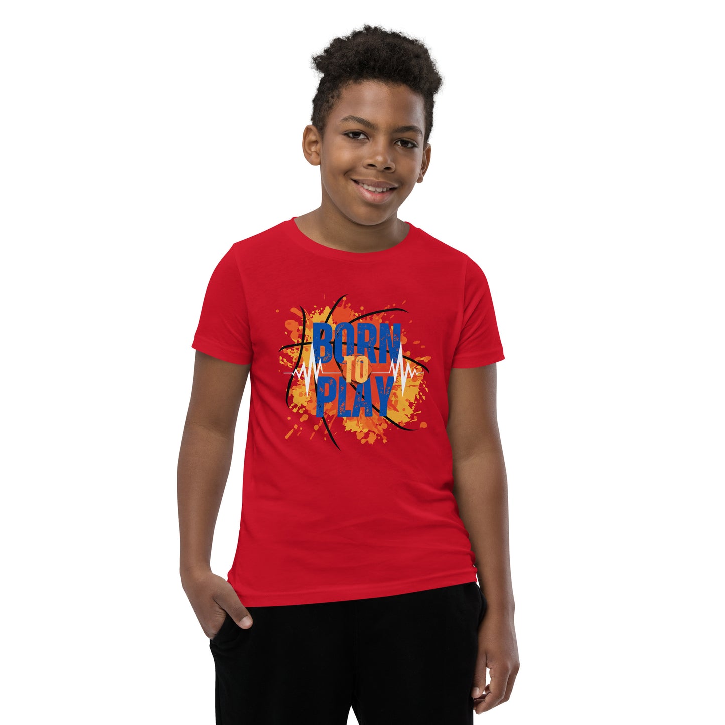 Born To Play - Youth Short Sleeve T-Shirt