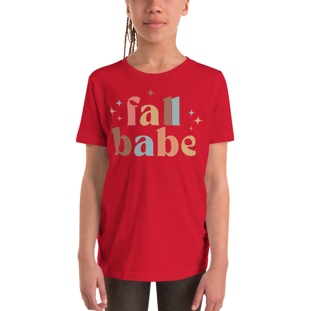 Fall Babe - Youth Short Sleeve T-Shirt