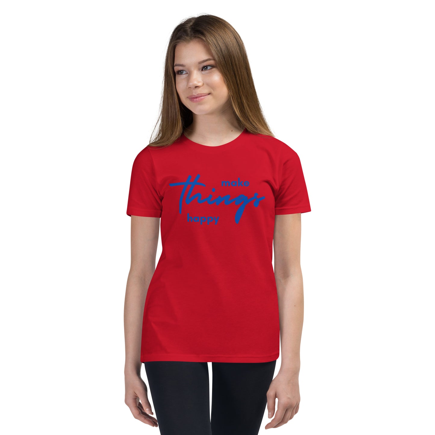 Make Things Happy - Youth Short Sleeve T-Shirt