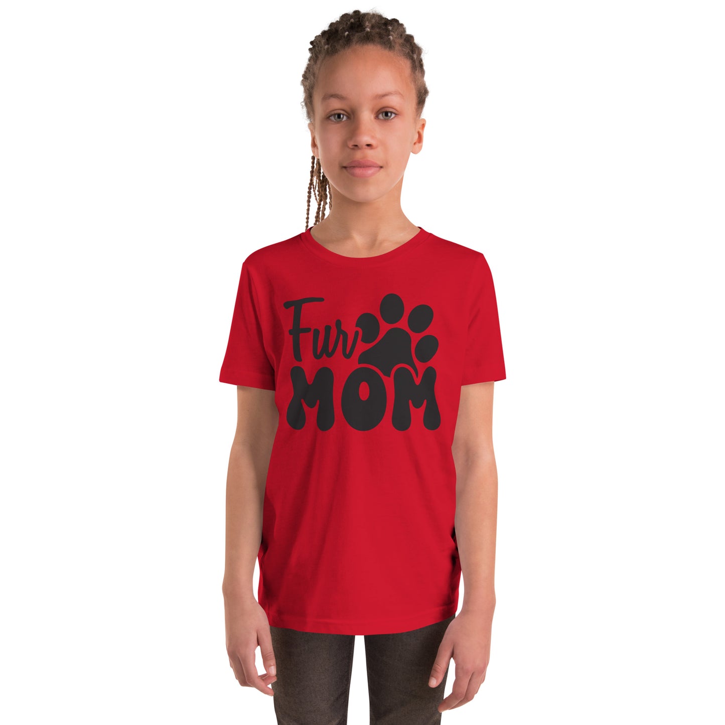 Fur Mom - Youth Short Sleeve T-Shirt