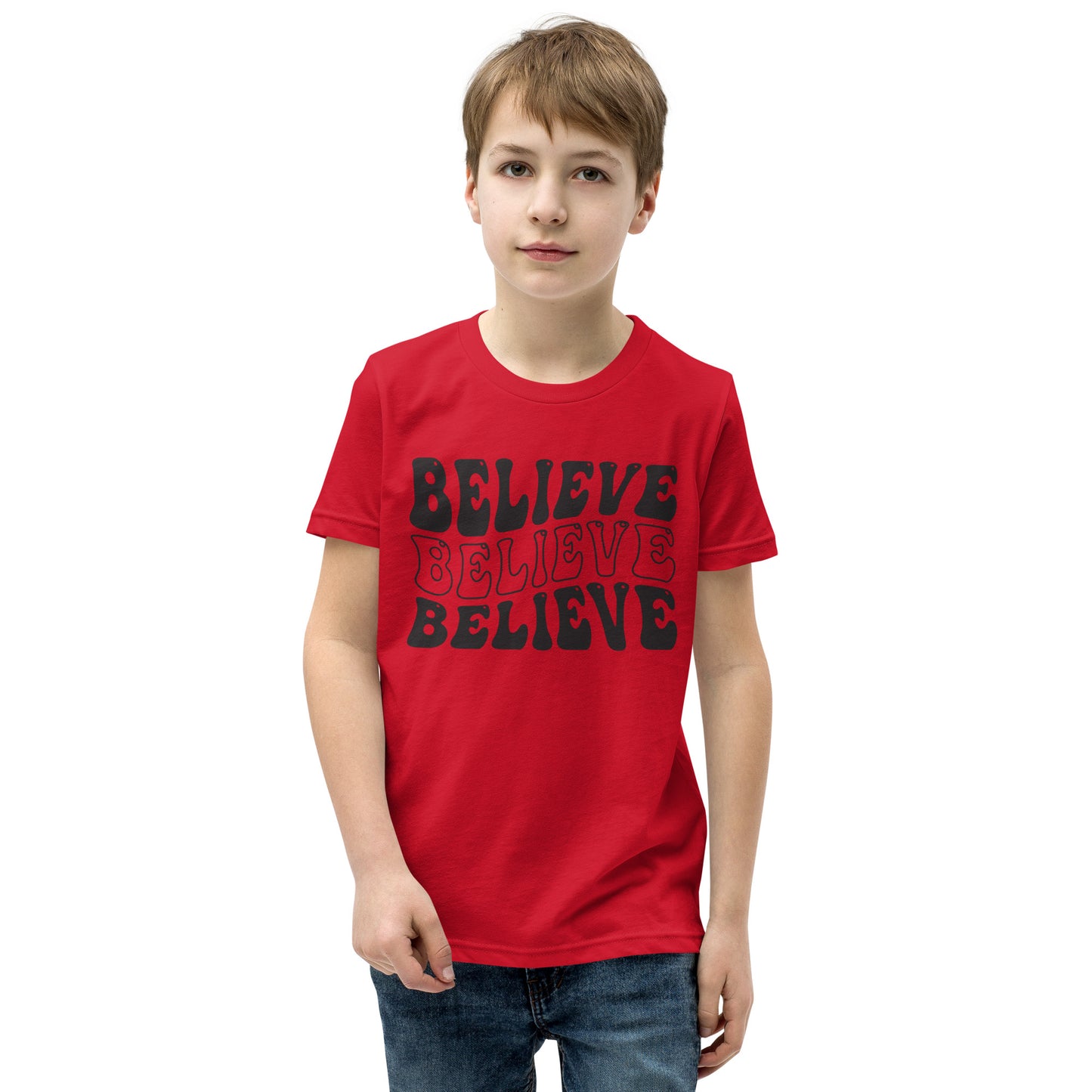 BELIEVE - Youth Short Sleeve T-Shirt