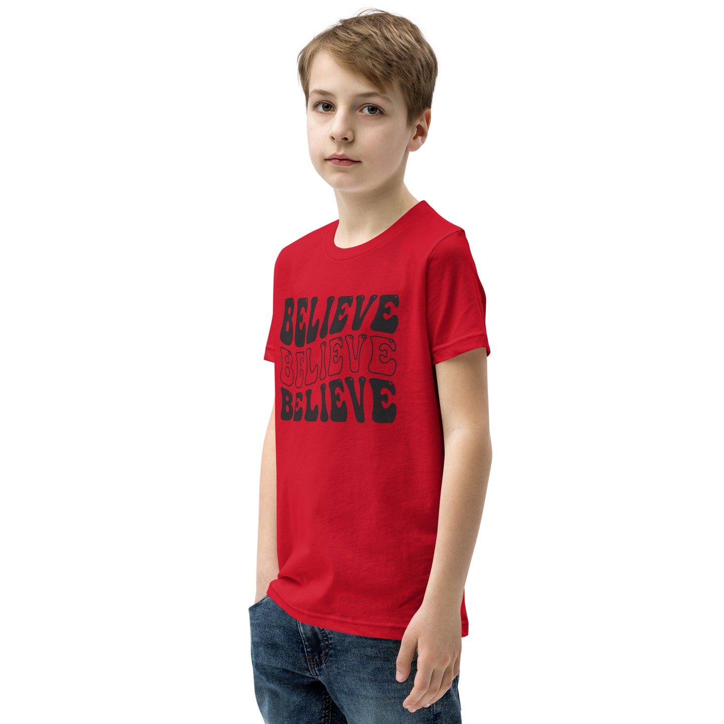 BELIEVE - Youth Short Sleeve T-Shirt