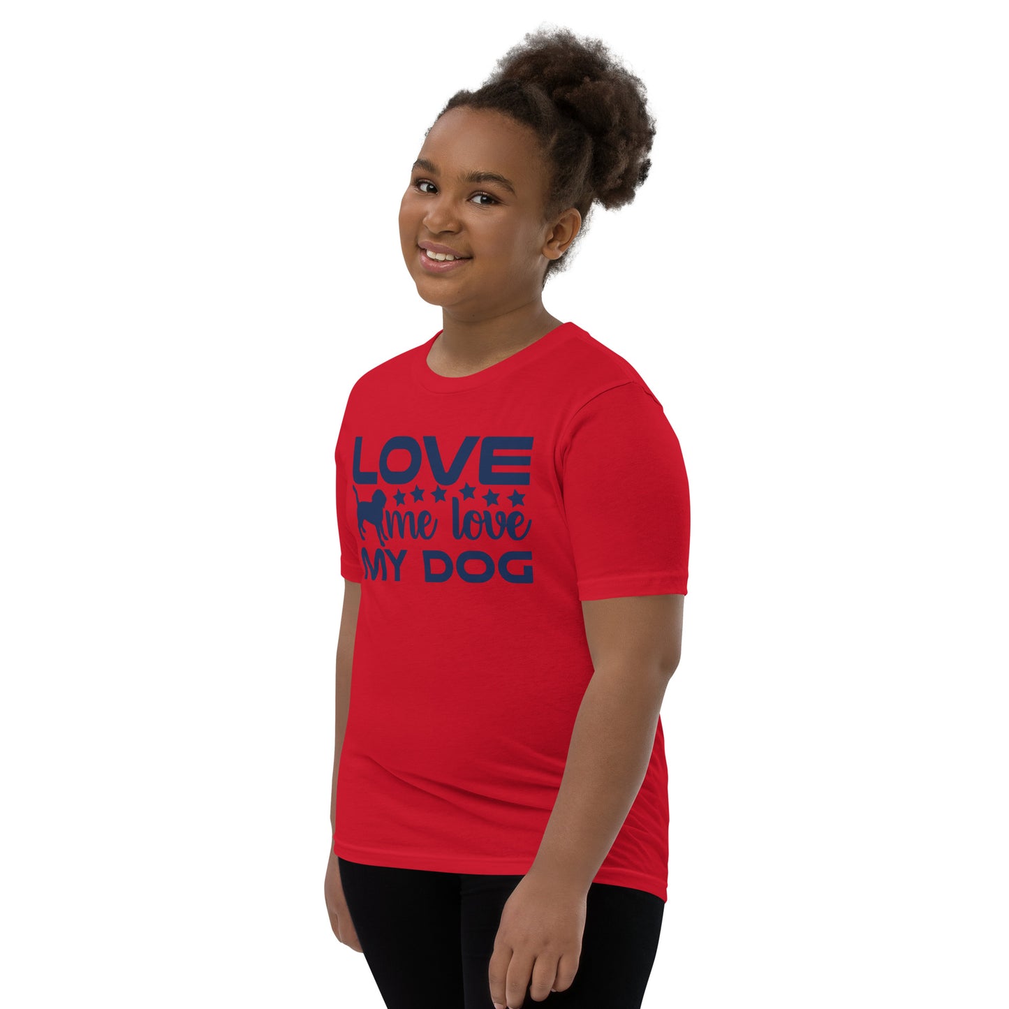 Love Me Love My Dog - Youth Short Sleeve T-Shirt