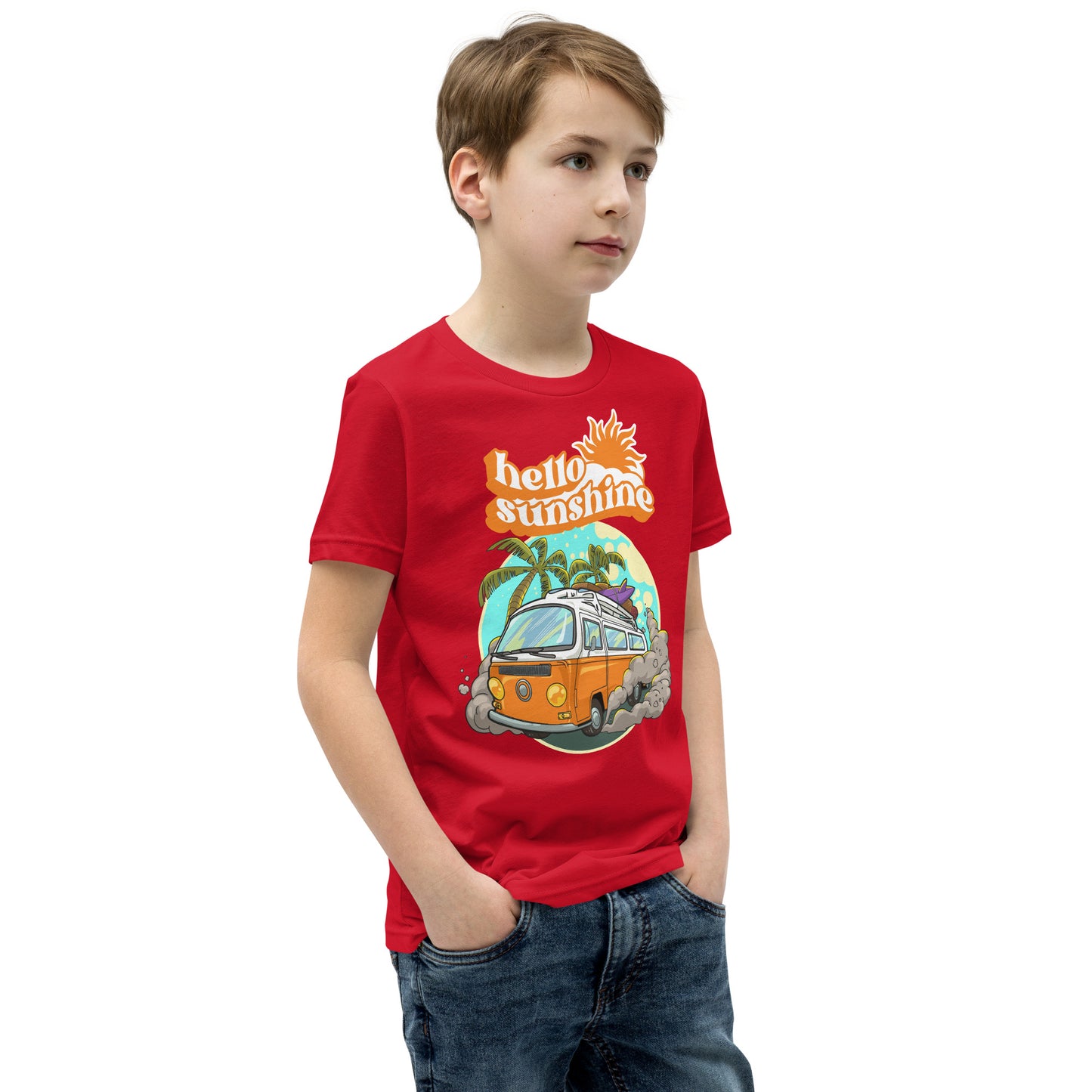 Hello Sunshine - Youth Short Sleeve T-Shirt