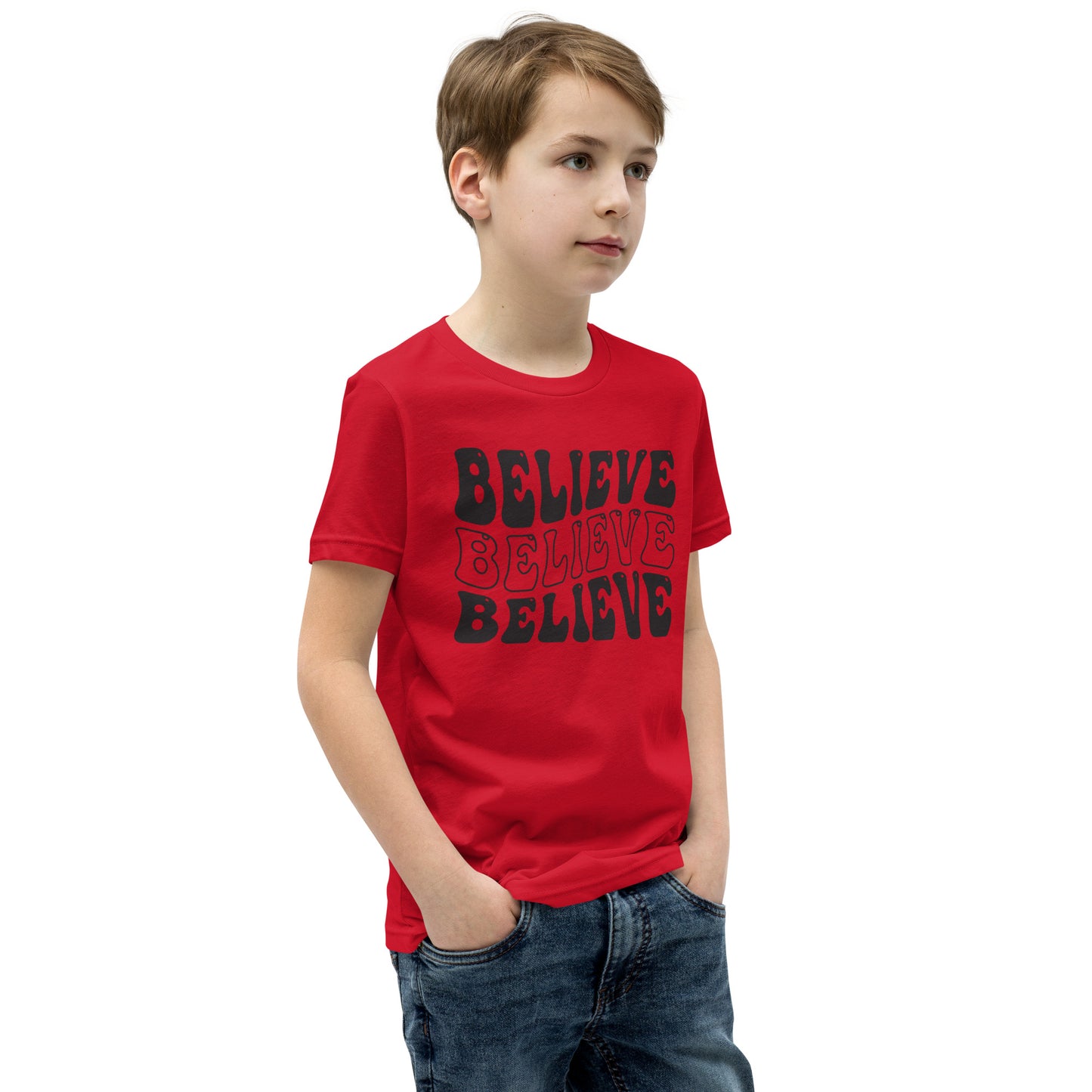 BELIEVE - Youth Short Sleeve T-Shirt