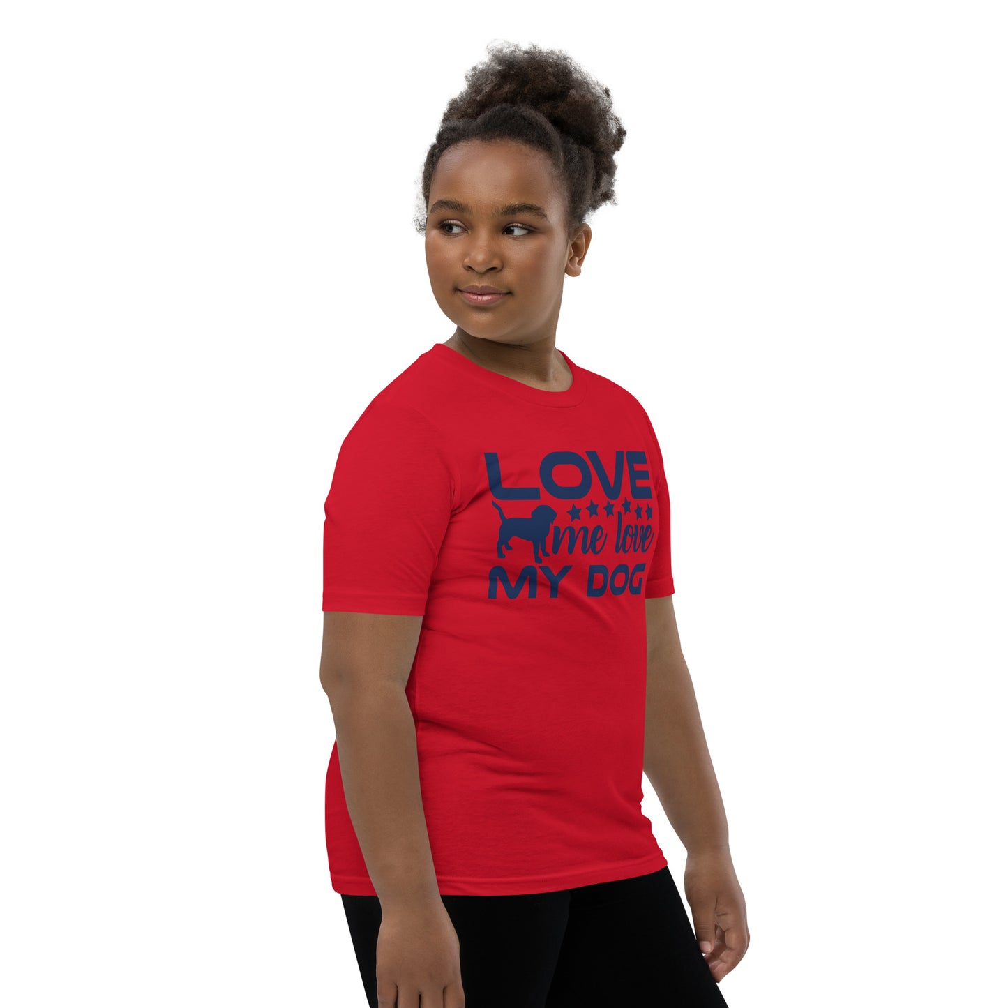 Love Me Love My Dog - Youth Short Sleeve T-Shirt