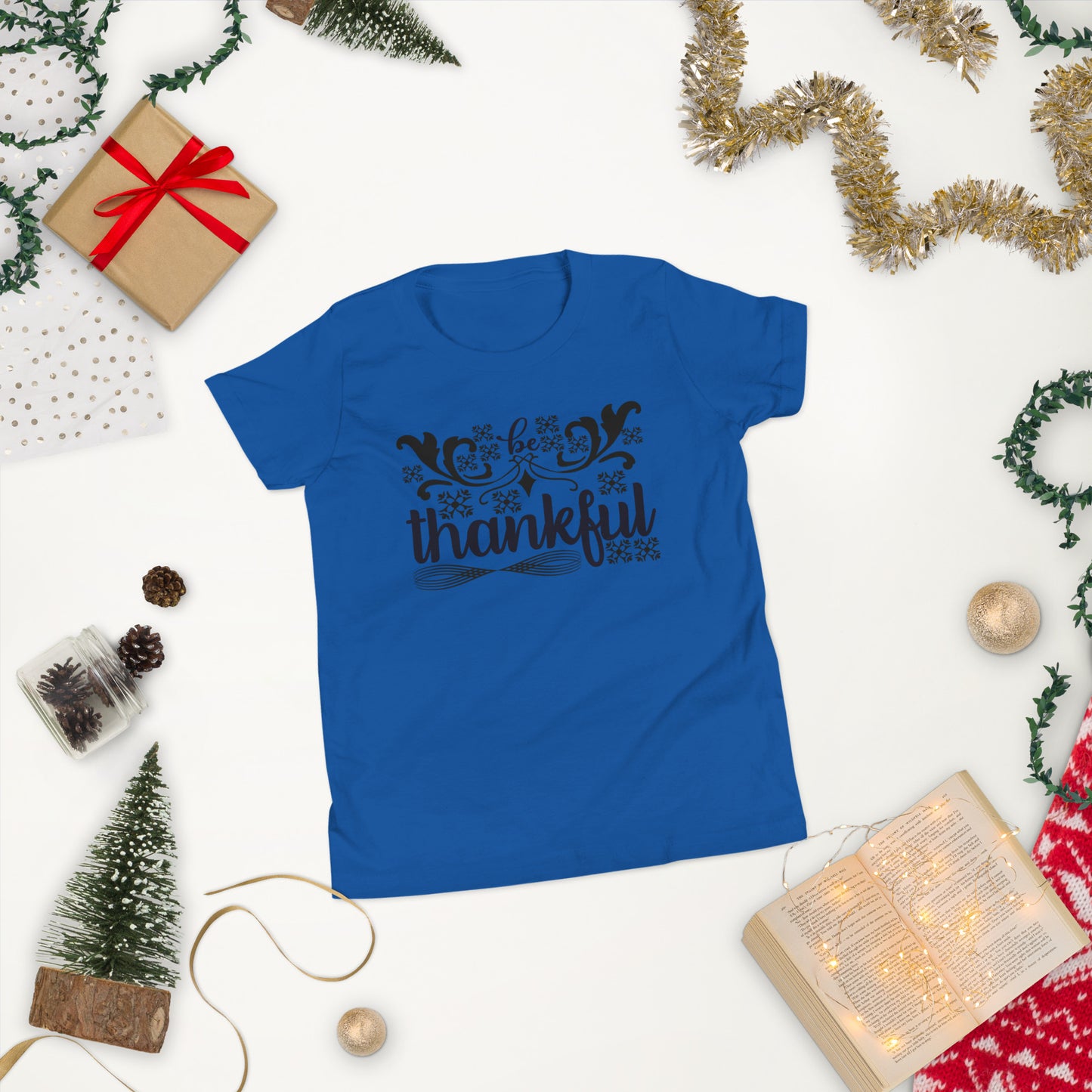 Be Thankful - Youth Short Sleeve T-Shirt