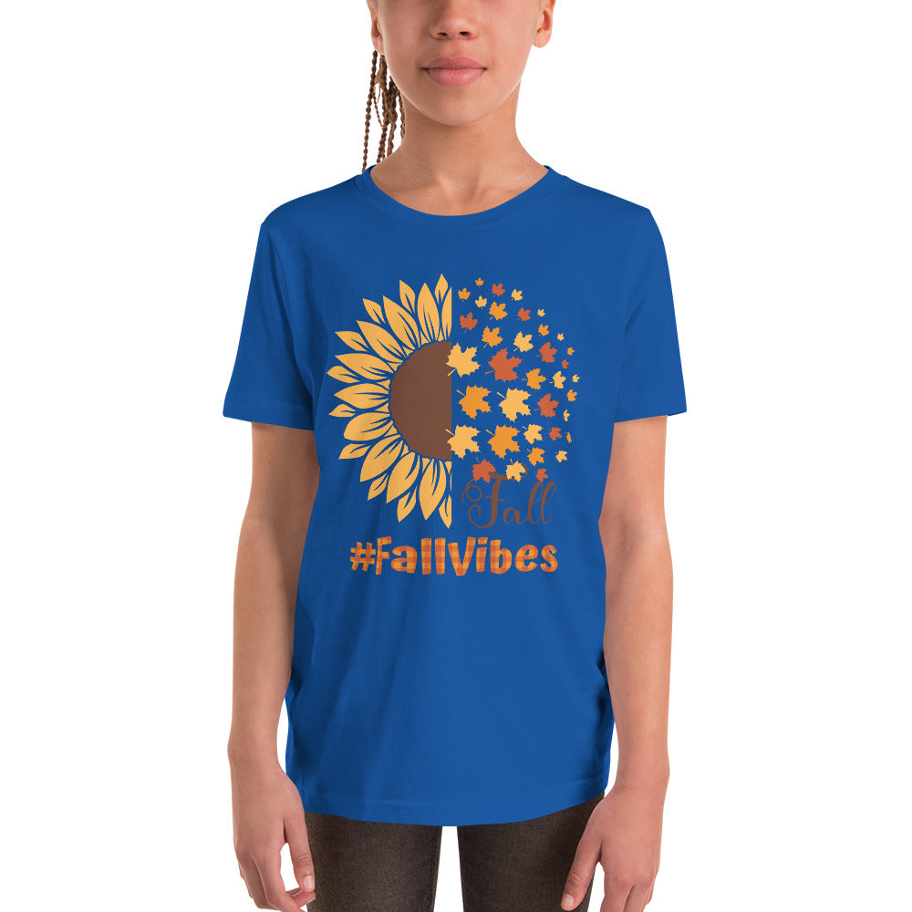 FALLVIBES - Youth Short Sleeve T-Shirt