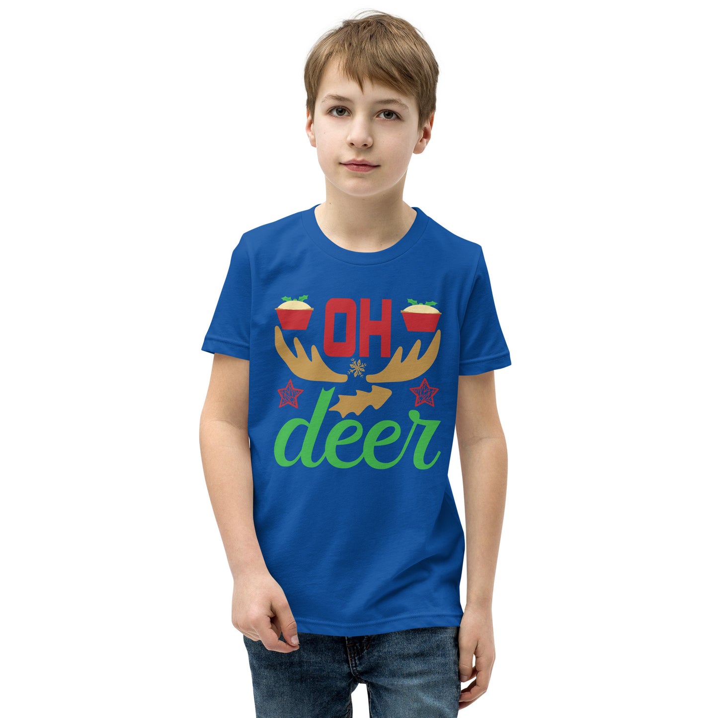 Oh Deer - Youth Short Sleeve T-Shirt