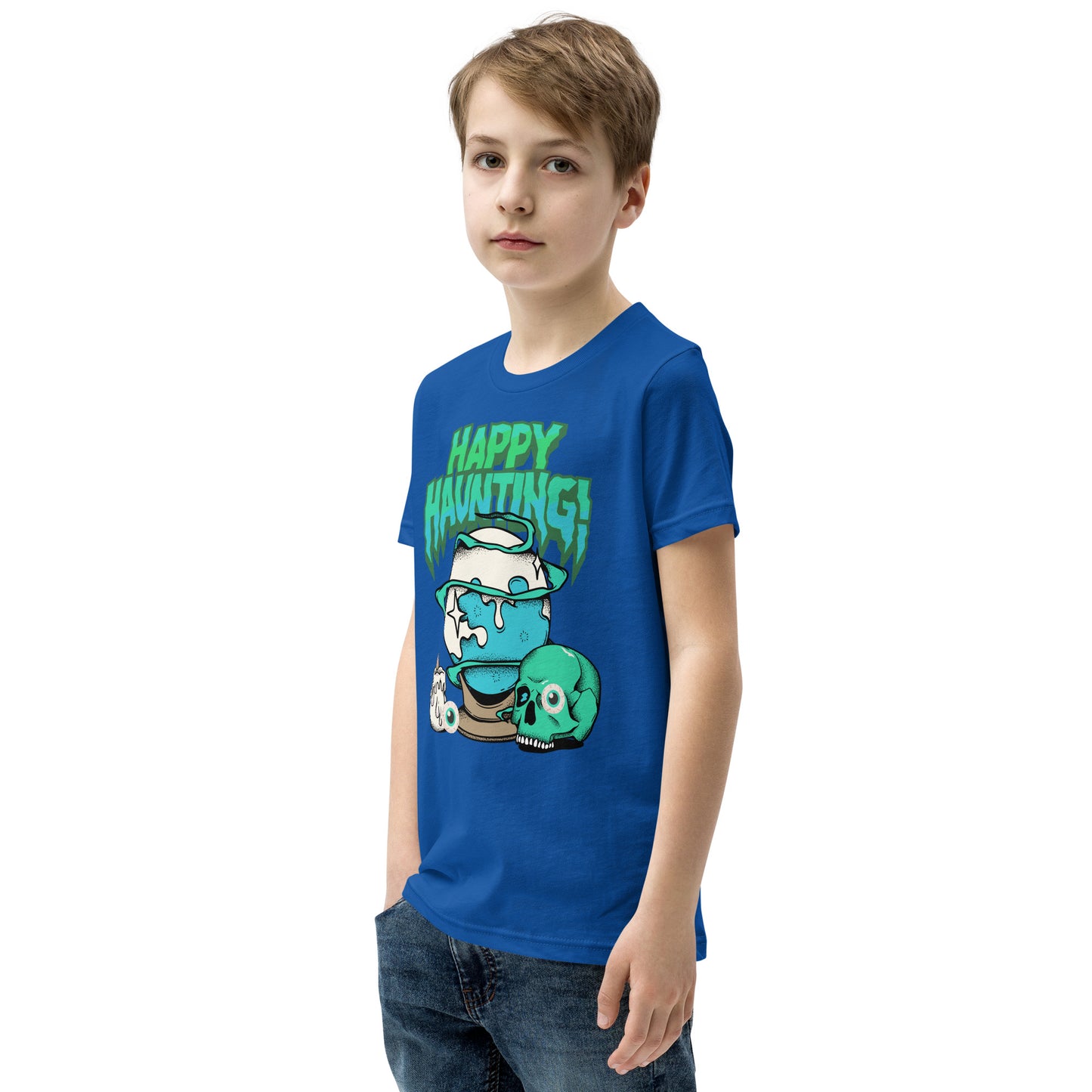 Happy Haunting - Youth Short Sleeve T-Shirt