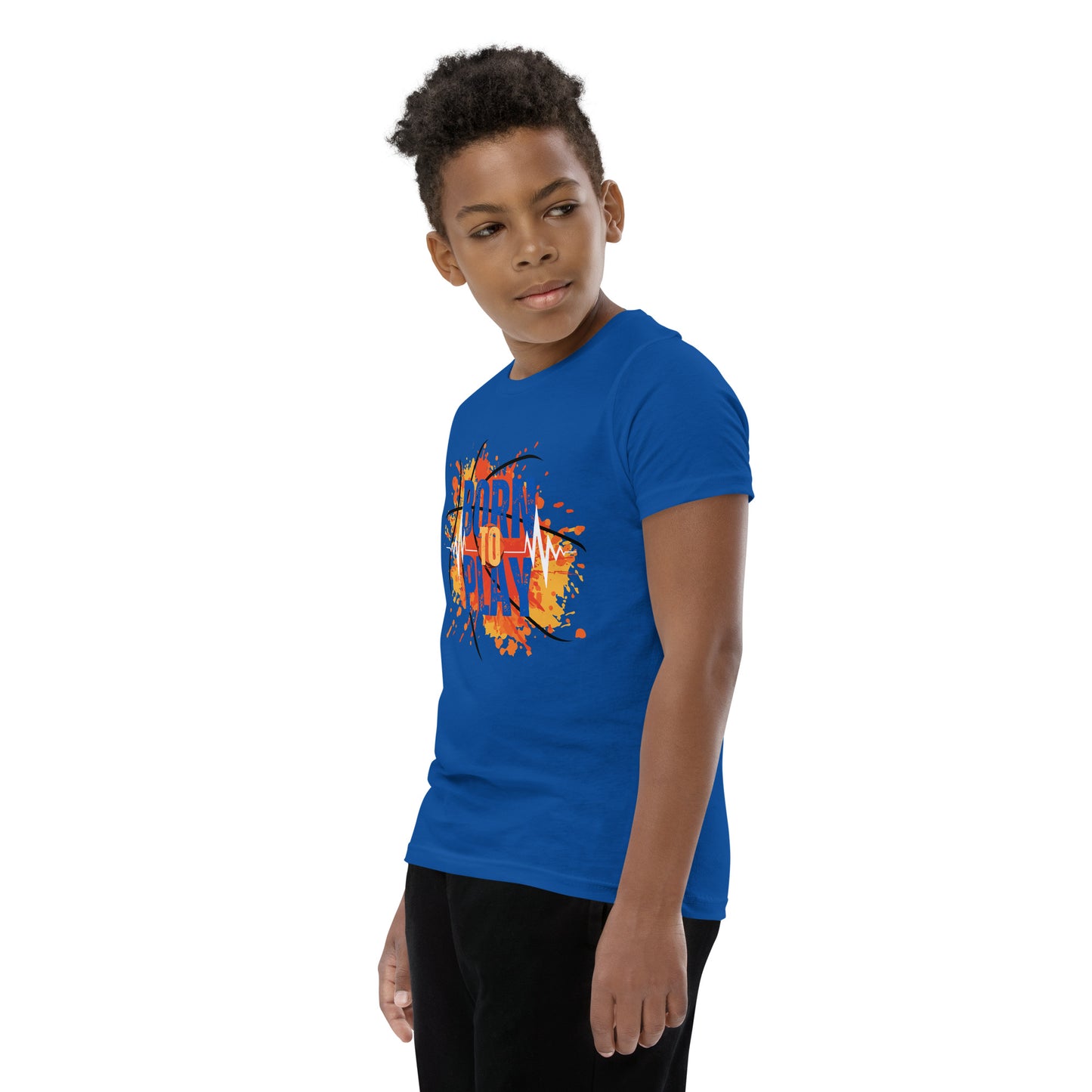 Born To Play - Youth Short Sleeve T-Shirt