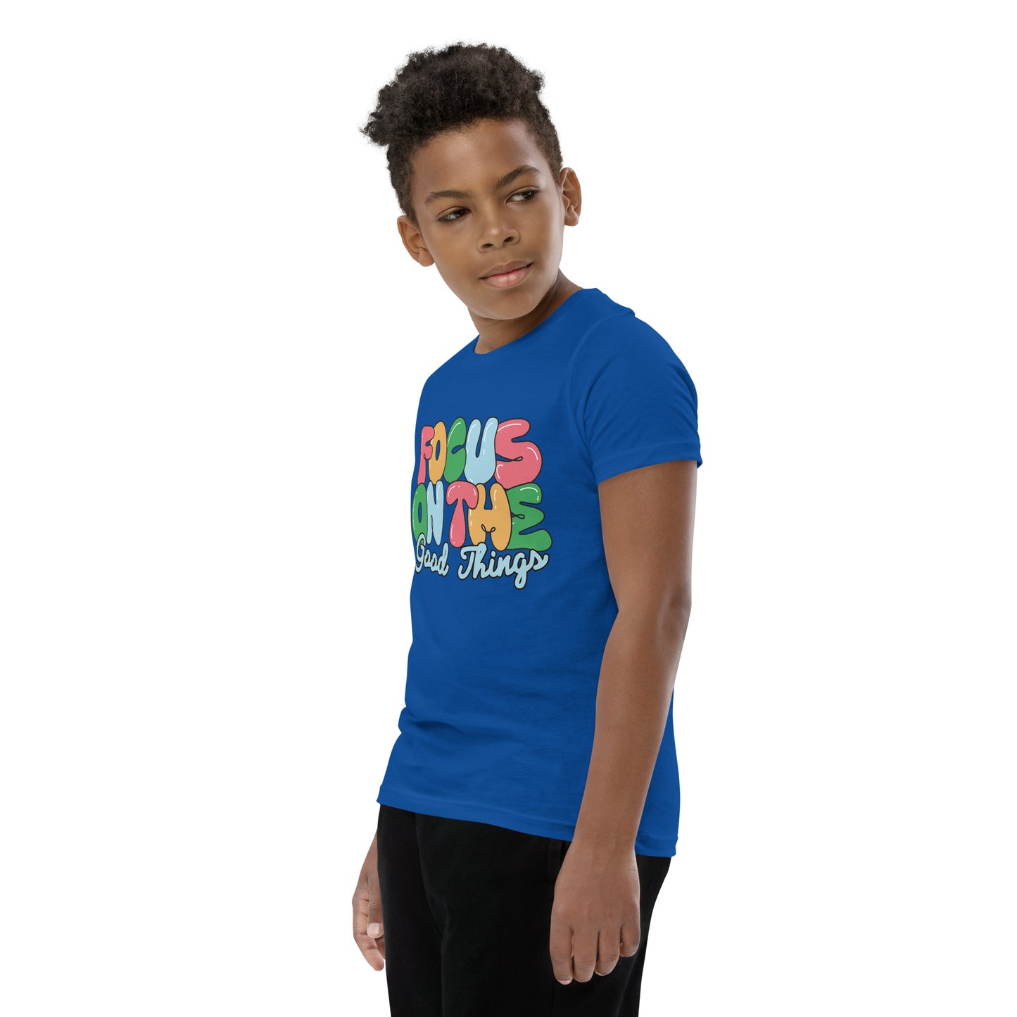 Focus On The Good Things - Youth Short Sleeve T-Shirt