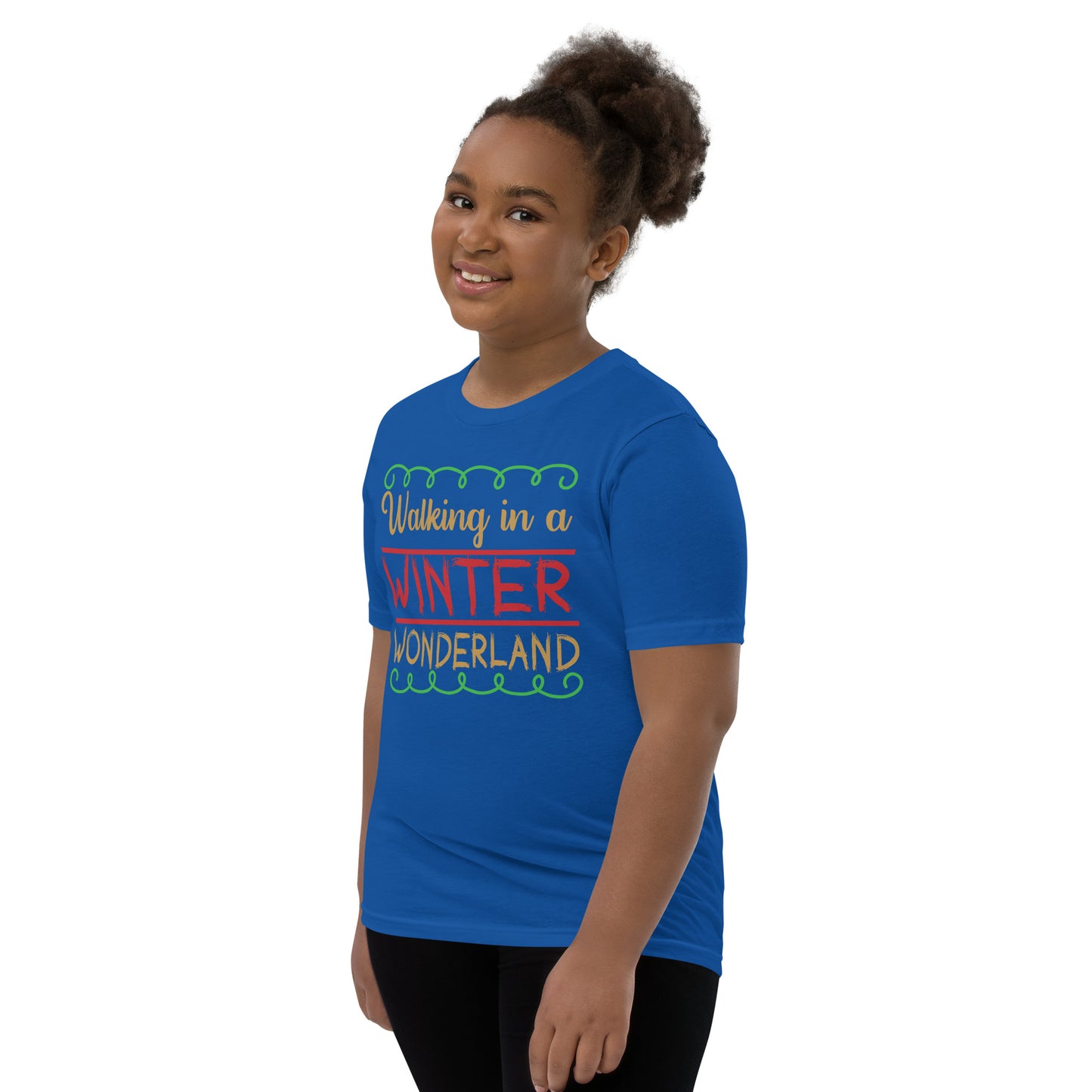 Walking In a Winter Wonderland - Youth Short Sleeve T-Shirt