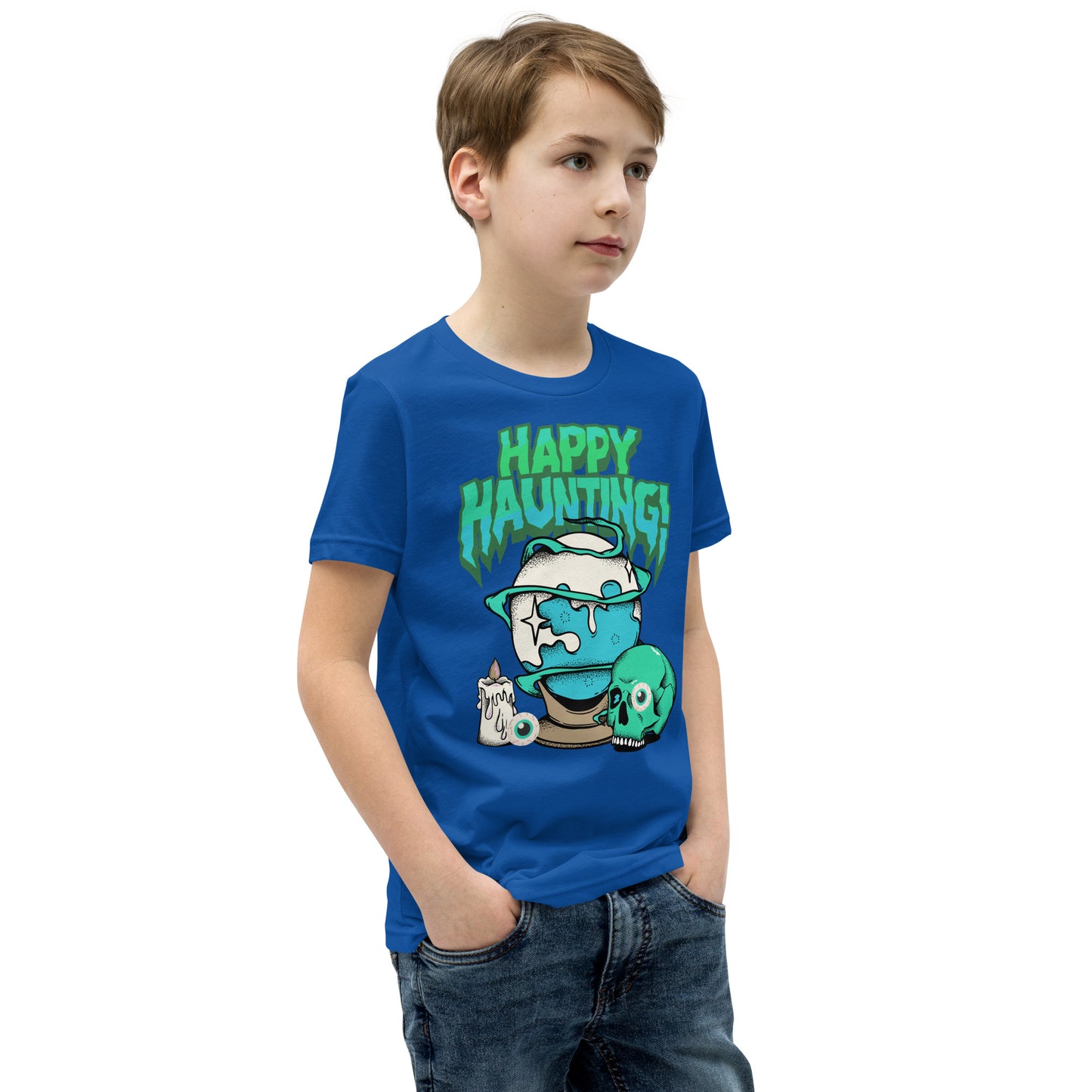 Happy Haunting - Youth Short Sleeve T-Shirt