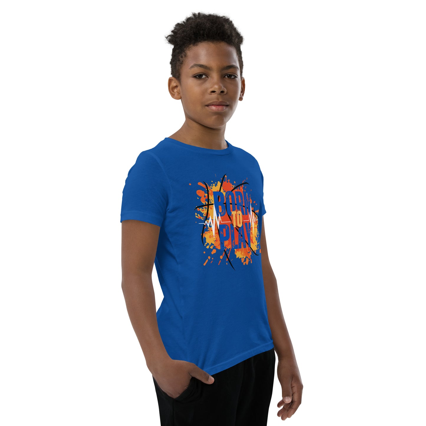 Born To Play - Youth Short Sleeve T-Shirt