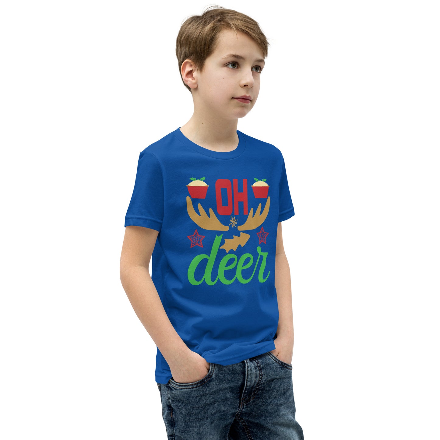 Oh Deer - Youth Short Sleeve T-Shirt