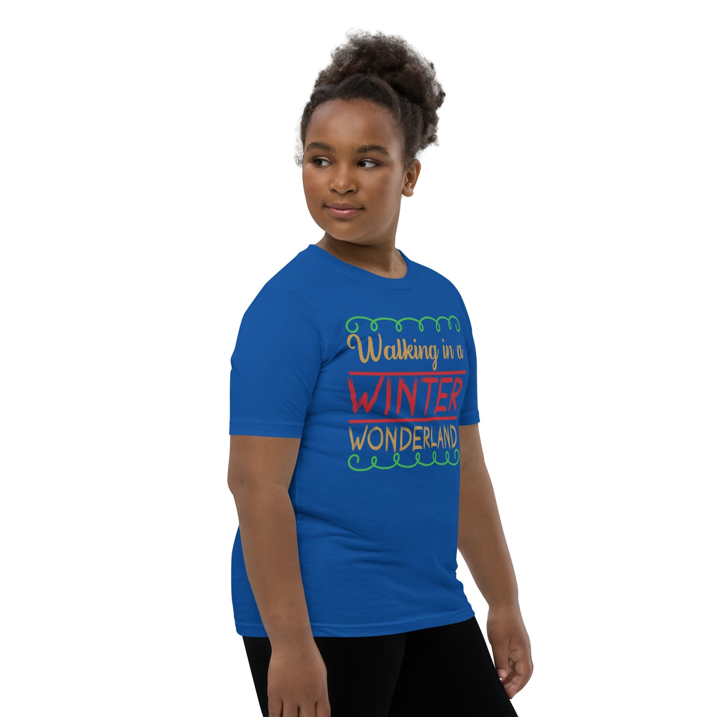 Walking In a Winter Wonderland - Youth Short Sleeve T-Shirt