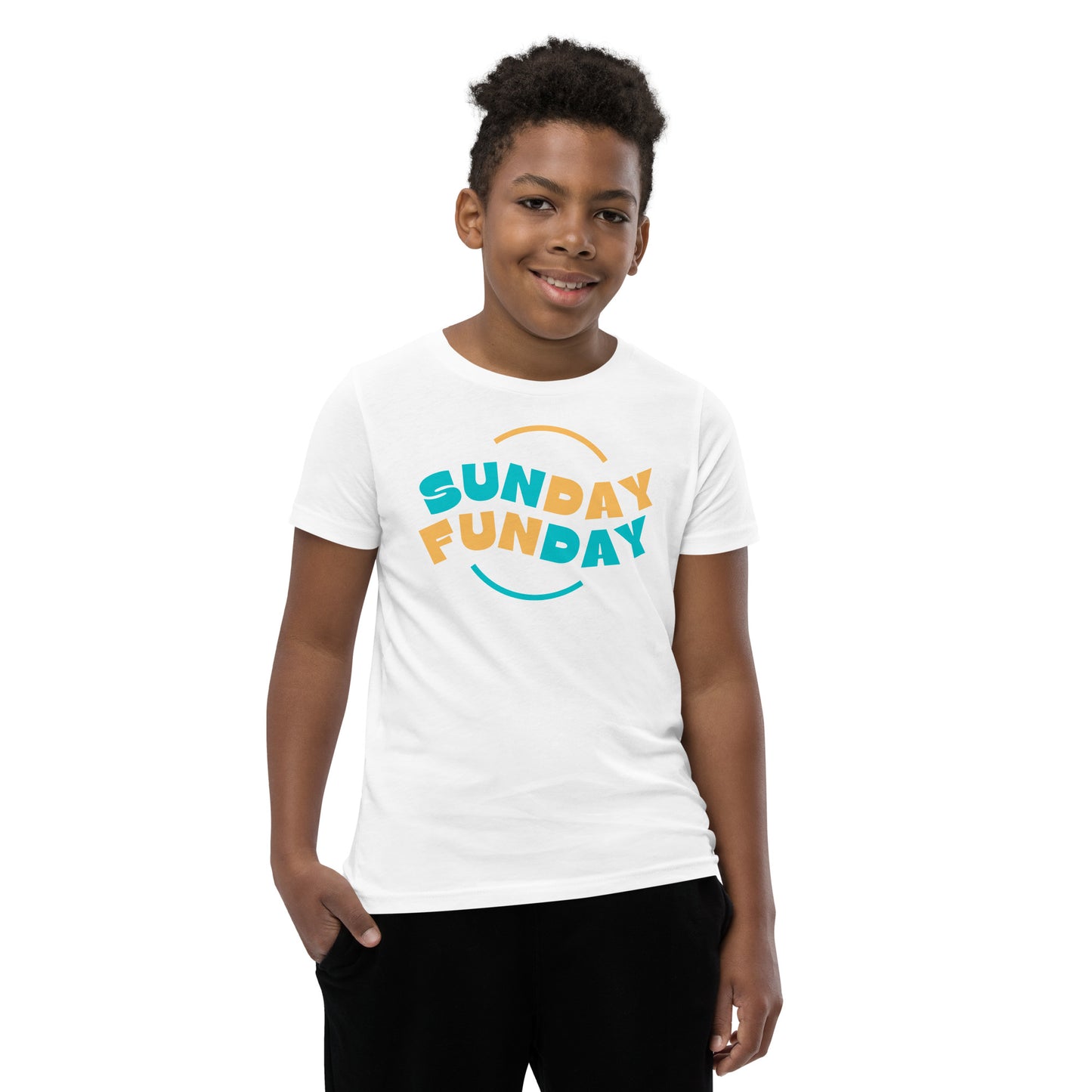 Sunday Funday  - Youth Short Sleeve T-Shirt