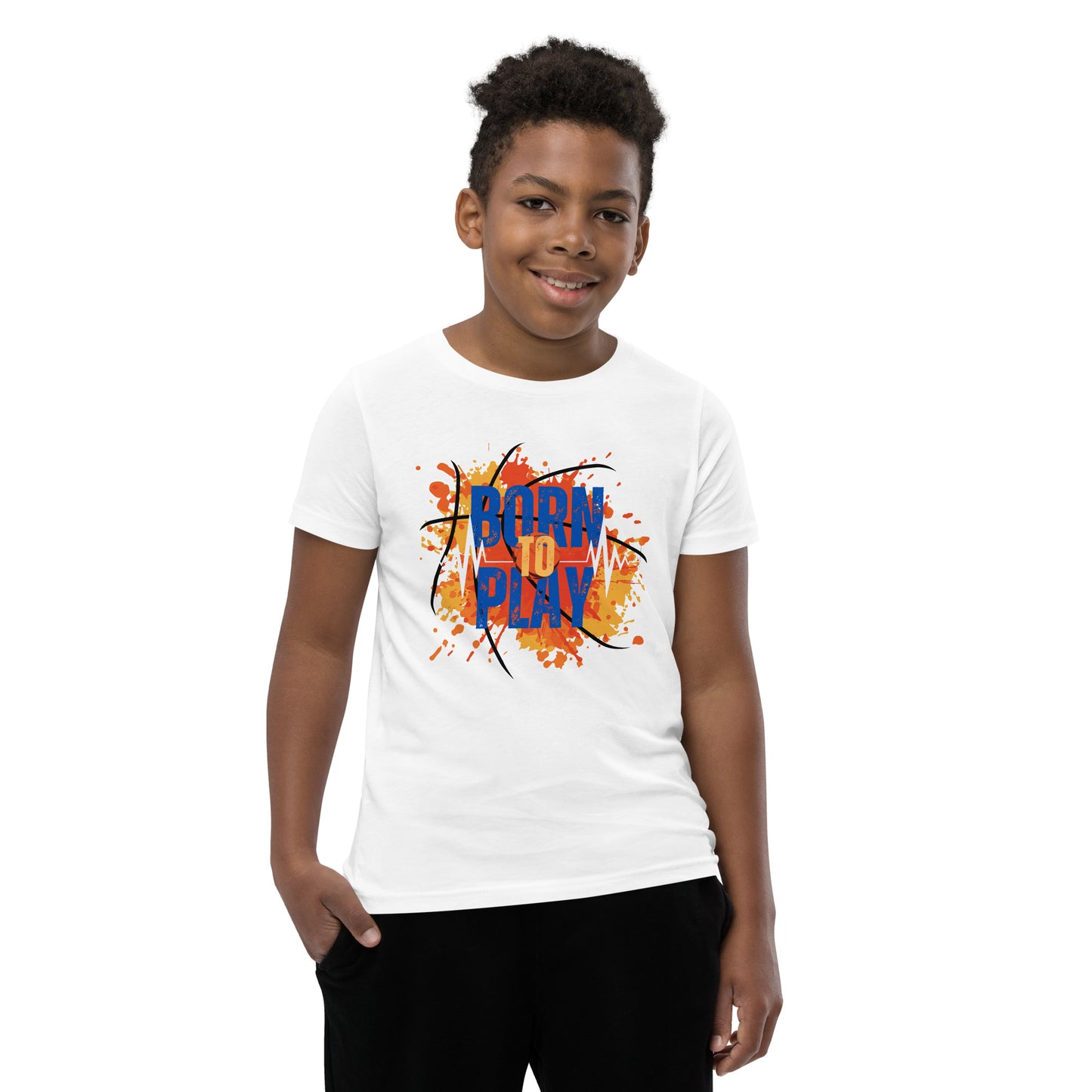 Born To Play - Youth Short Sleeve T-Shirt