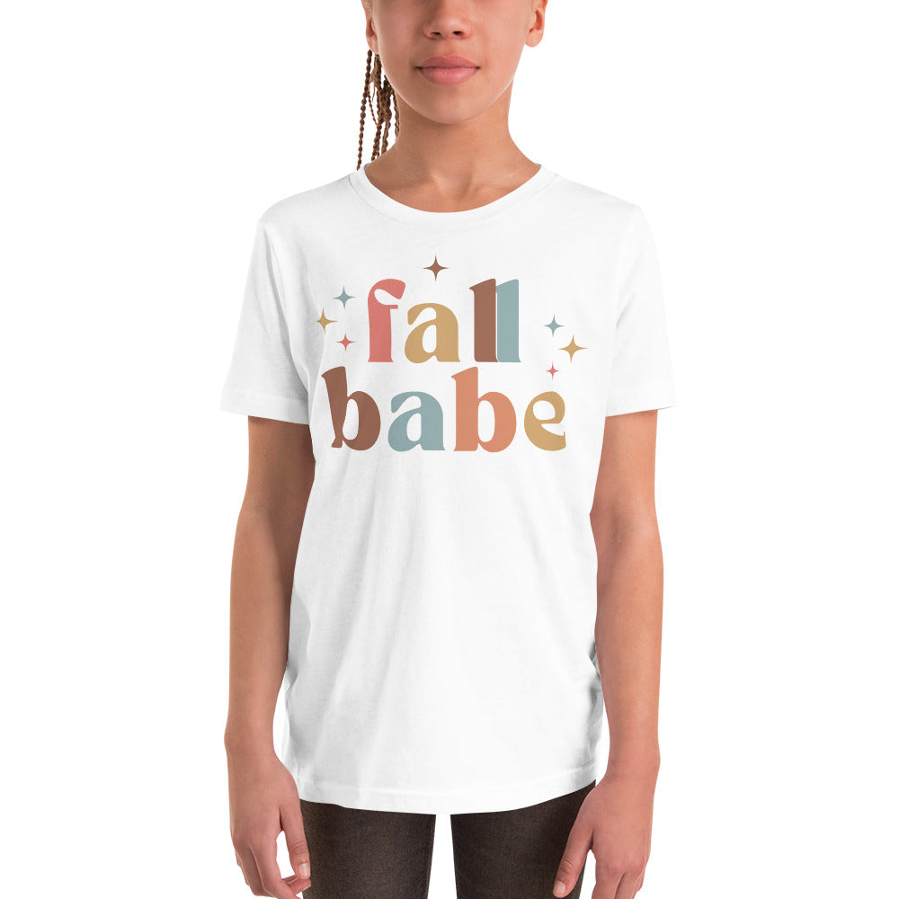 Fall Babe - Youth Short Sleeve T-Shirt