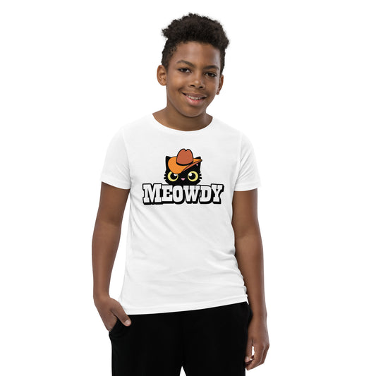 Meowdy - Youth Short Sleeve T-Shirt