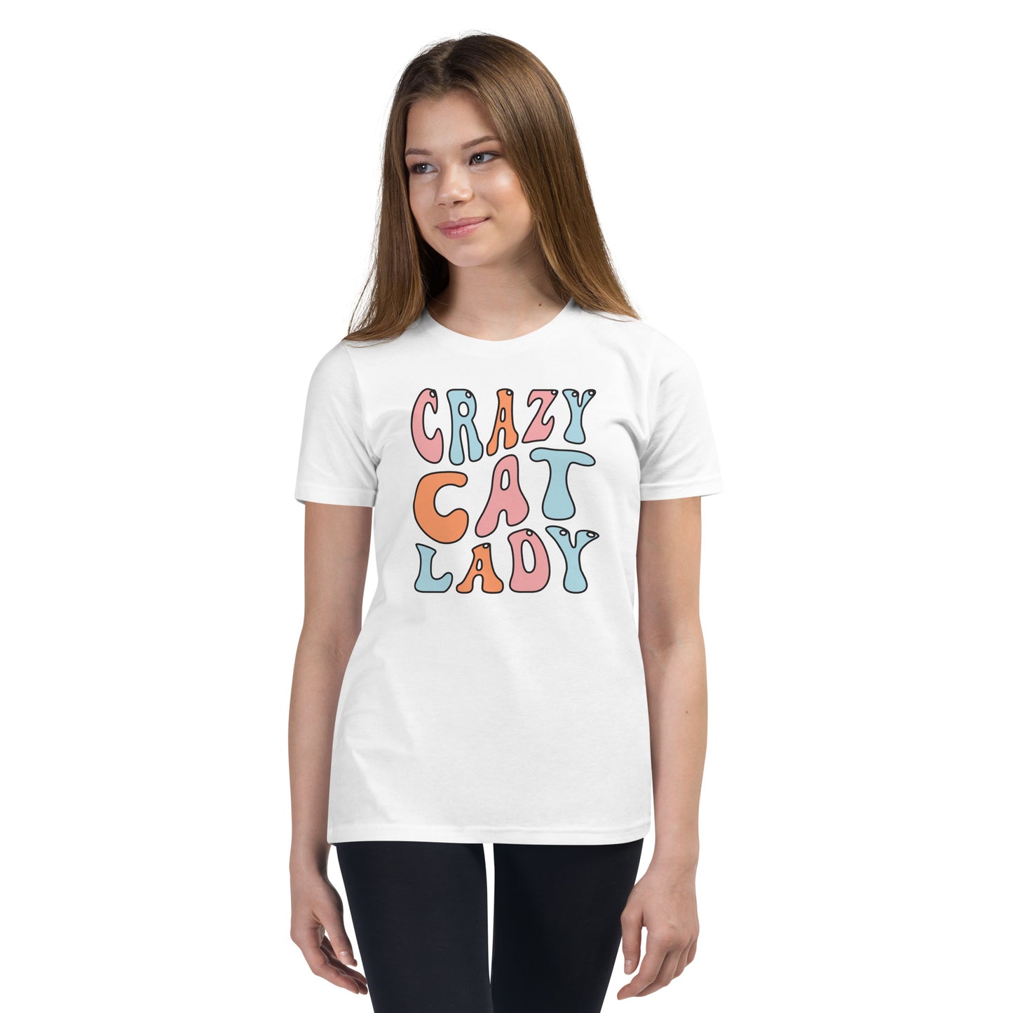 Crazy Cat Lady - Youth Short Sleeve T-Shirt