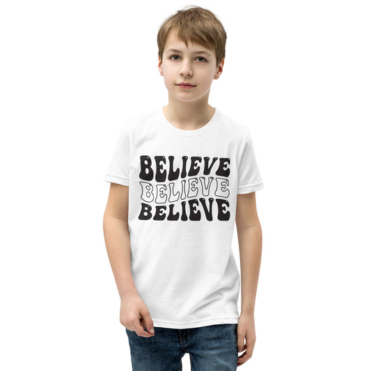 BELIEVE - Youth Short Sleeve T-Shirt