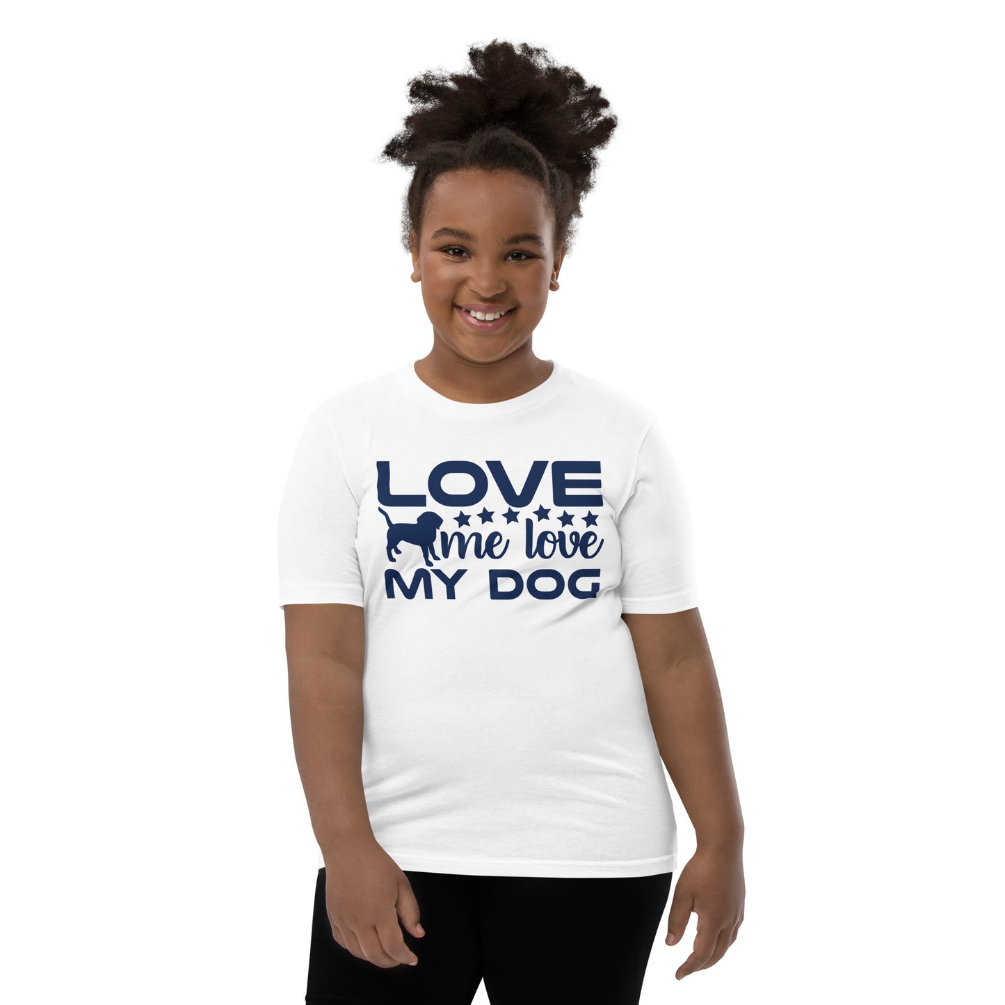 Love Me Love My Dog - Youth Short Sleeve T-Shirt