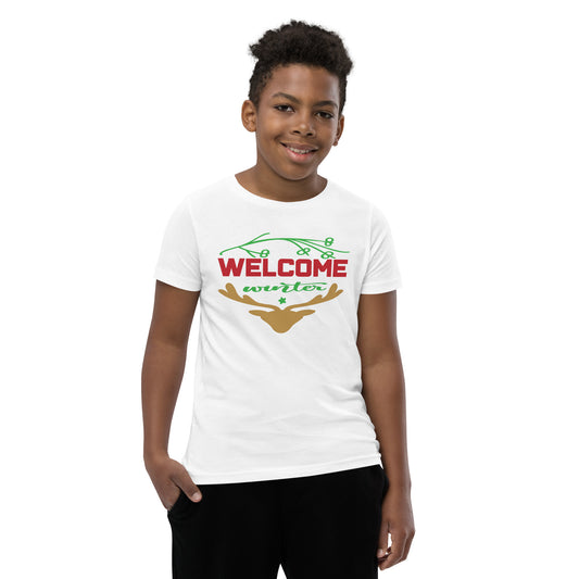 Welcome Winter - Youth Short Sleeve T-Shirt