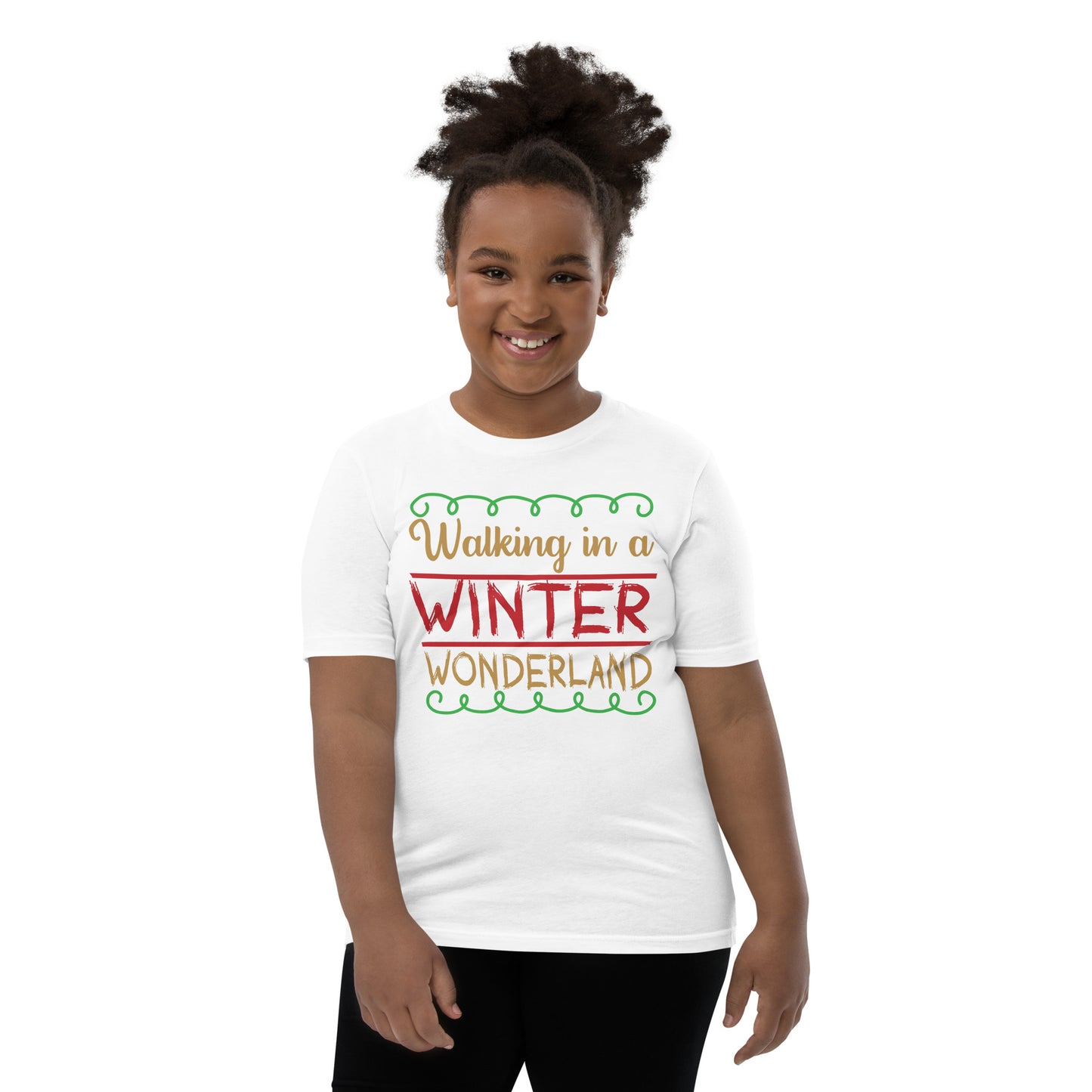 Walking In a Winter Wonderland - Youth Short Sleeve T-Shirt