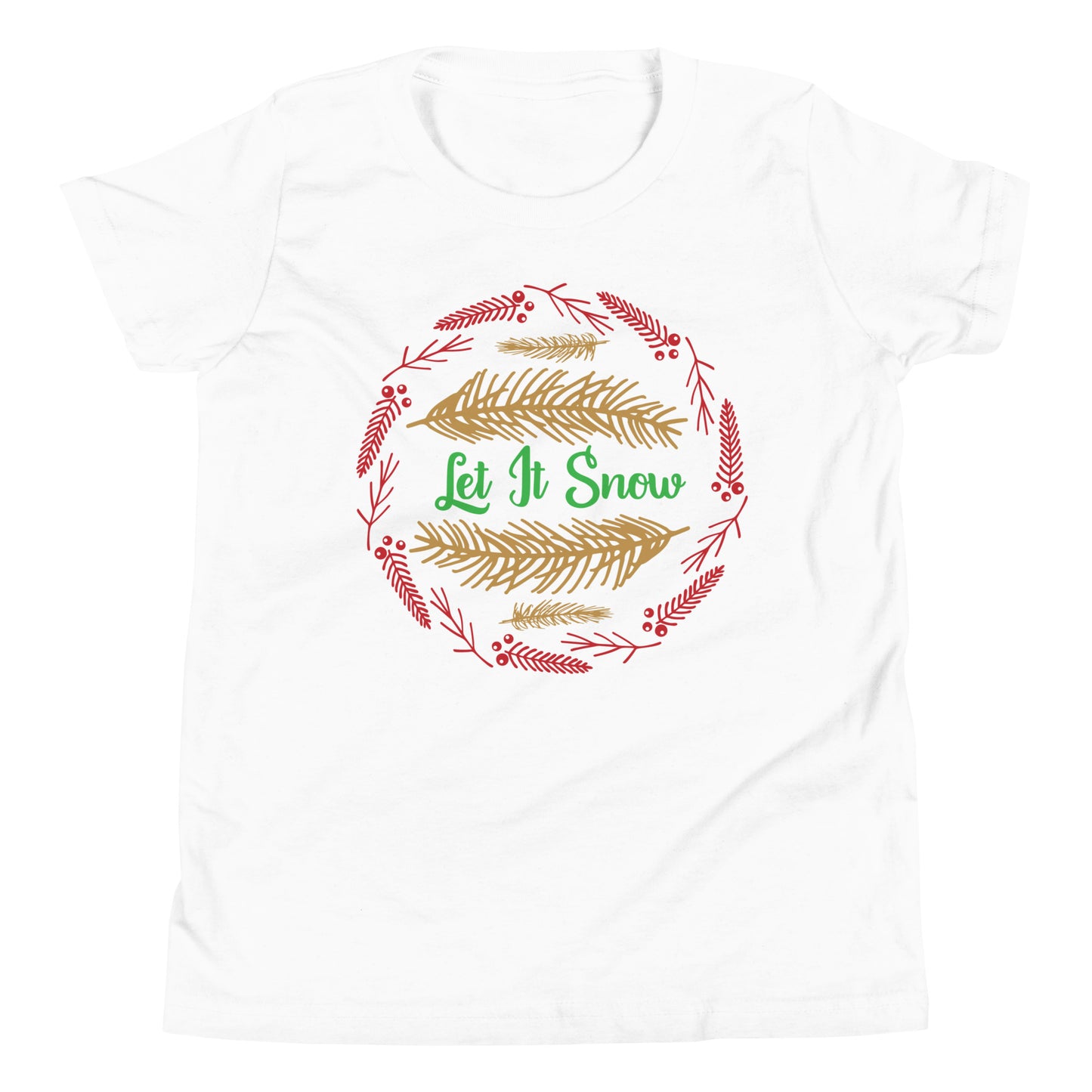 Let It Snow - Youth Short Sleeve T-Shirt