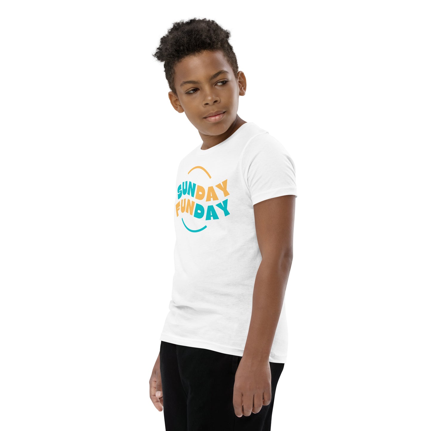 Sunday Funday  - Youth Short Sleeve T-Shirt