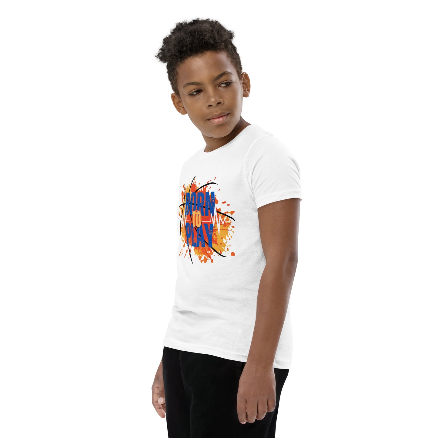 Born To Play - Youth Short Sleeve T-Shirt