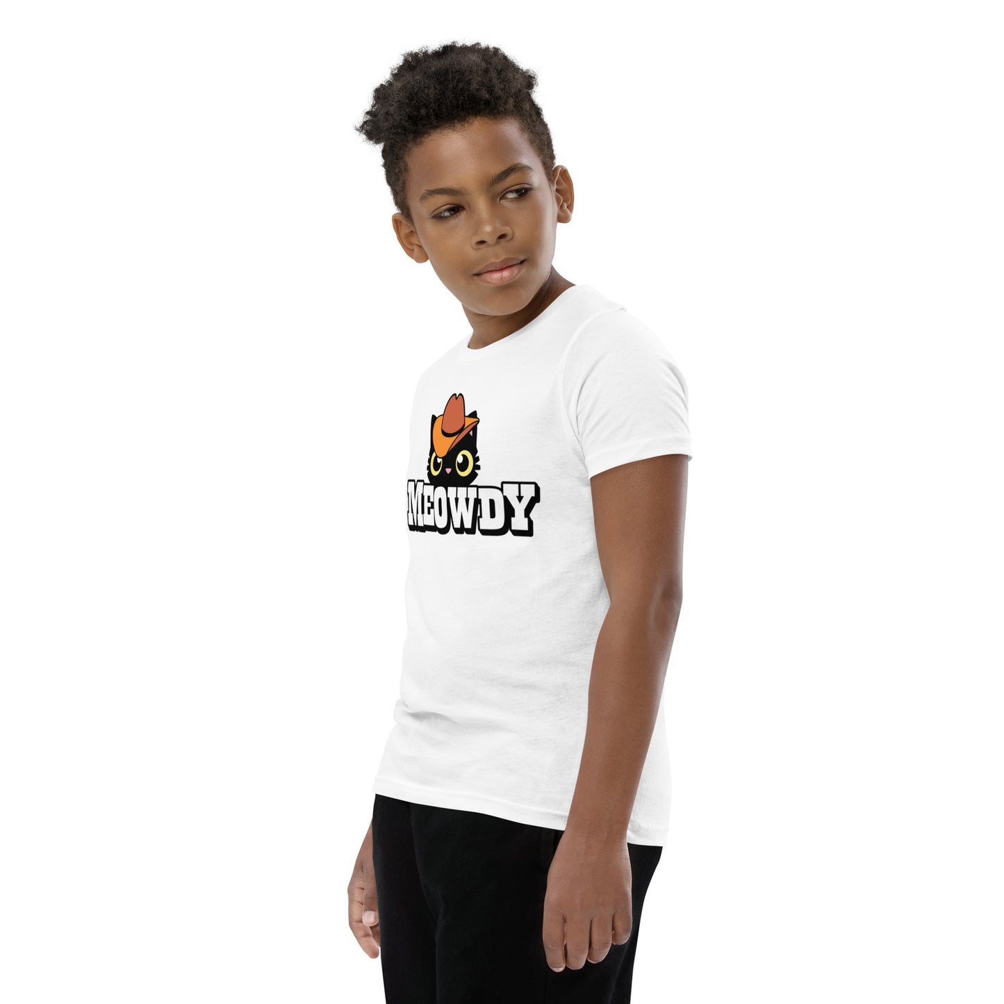 Meowdy - Youth Short Sleeve T-Shirt