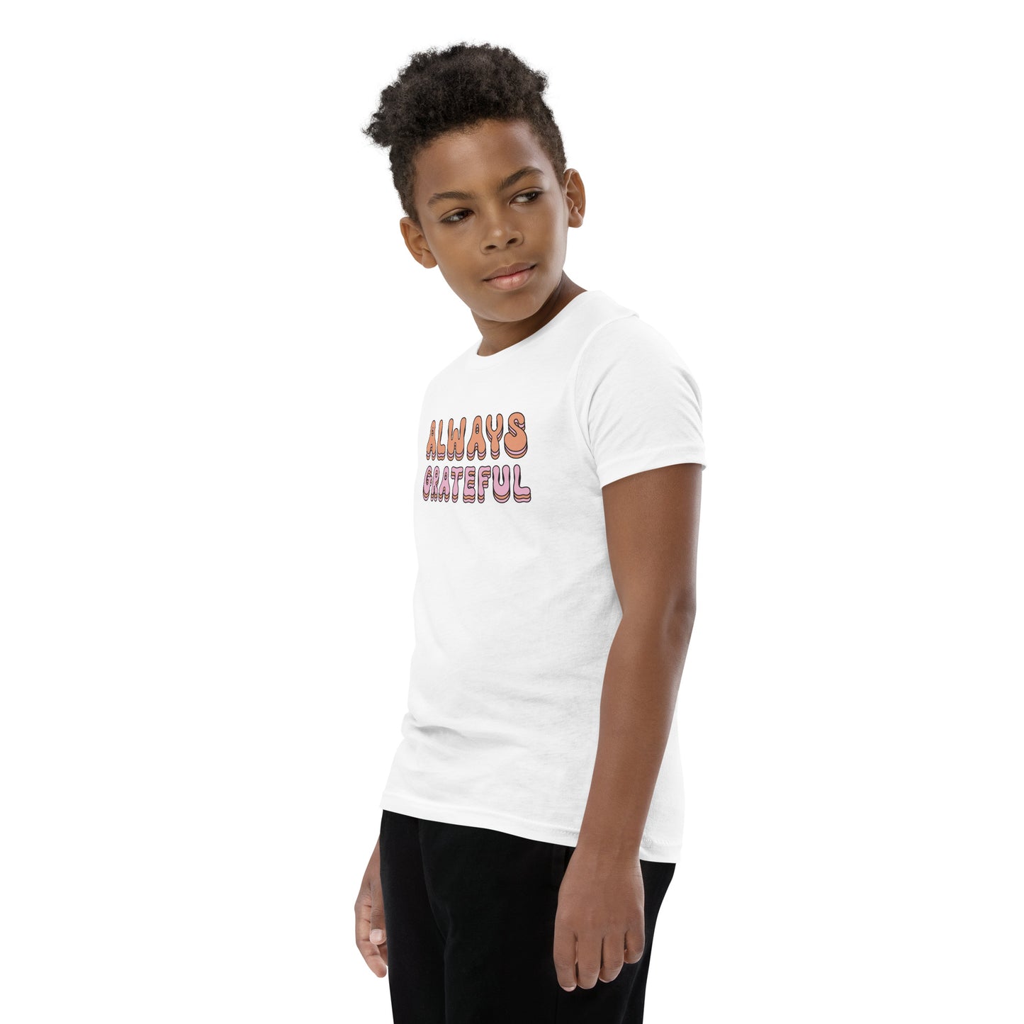 Always Gratefull - Youth Short Sleeve T-Shirt