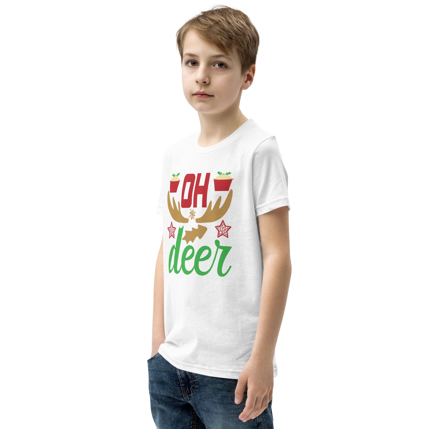 Oh Deer - Youth Short Sleeve T-Shirt