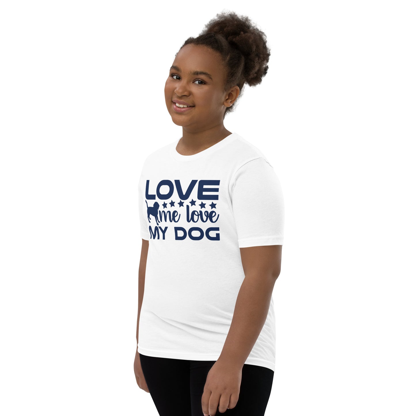 Love Me Love My Dog - Youth Short Sleeve T-Shirt