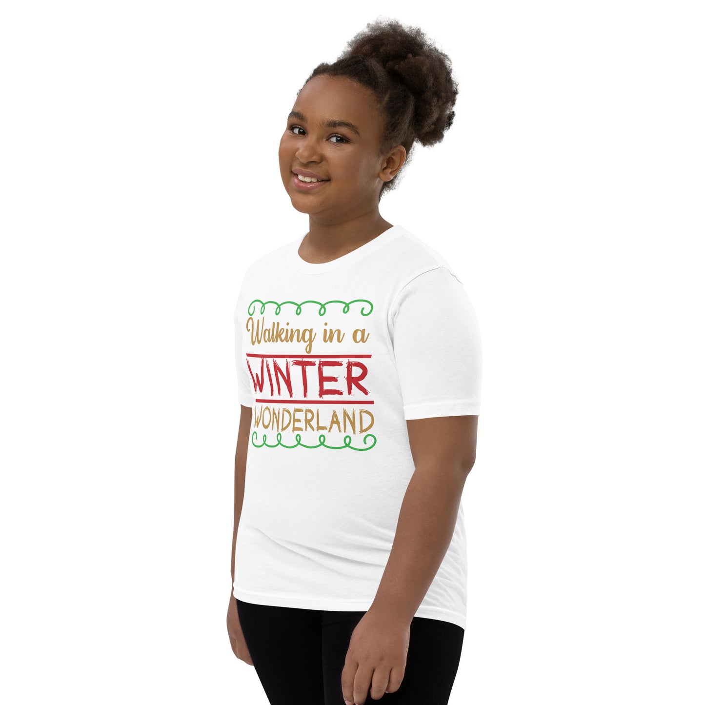 Walking In a Winter Wonderland - Youth Short Sleeve T-Shirt