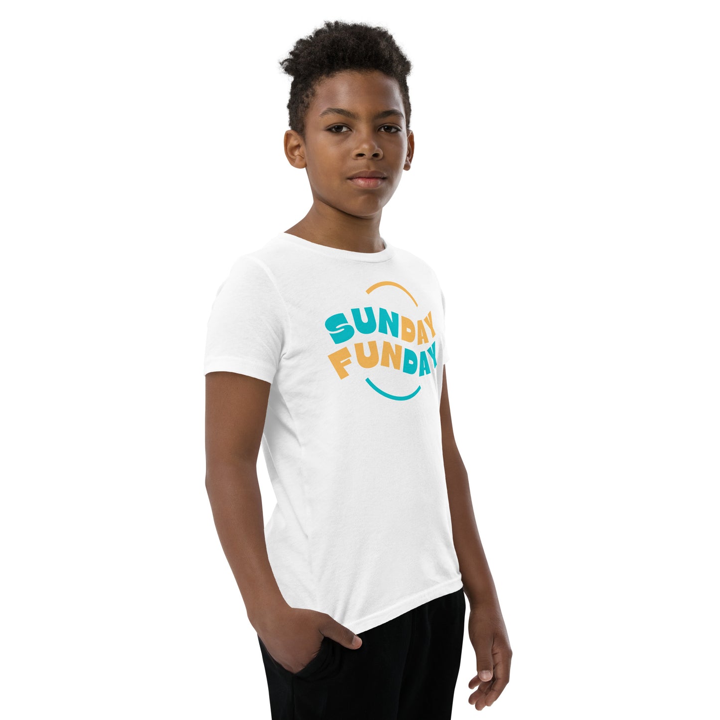 Sunday Funday  - Youth Short Sleeve T-Shirt