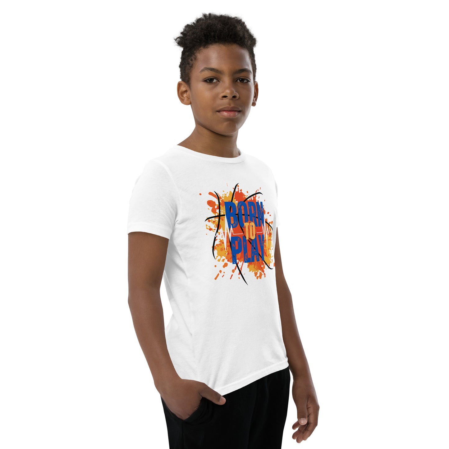 Born To Play - Youth Short Sleeve T-Shirt