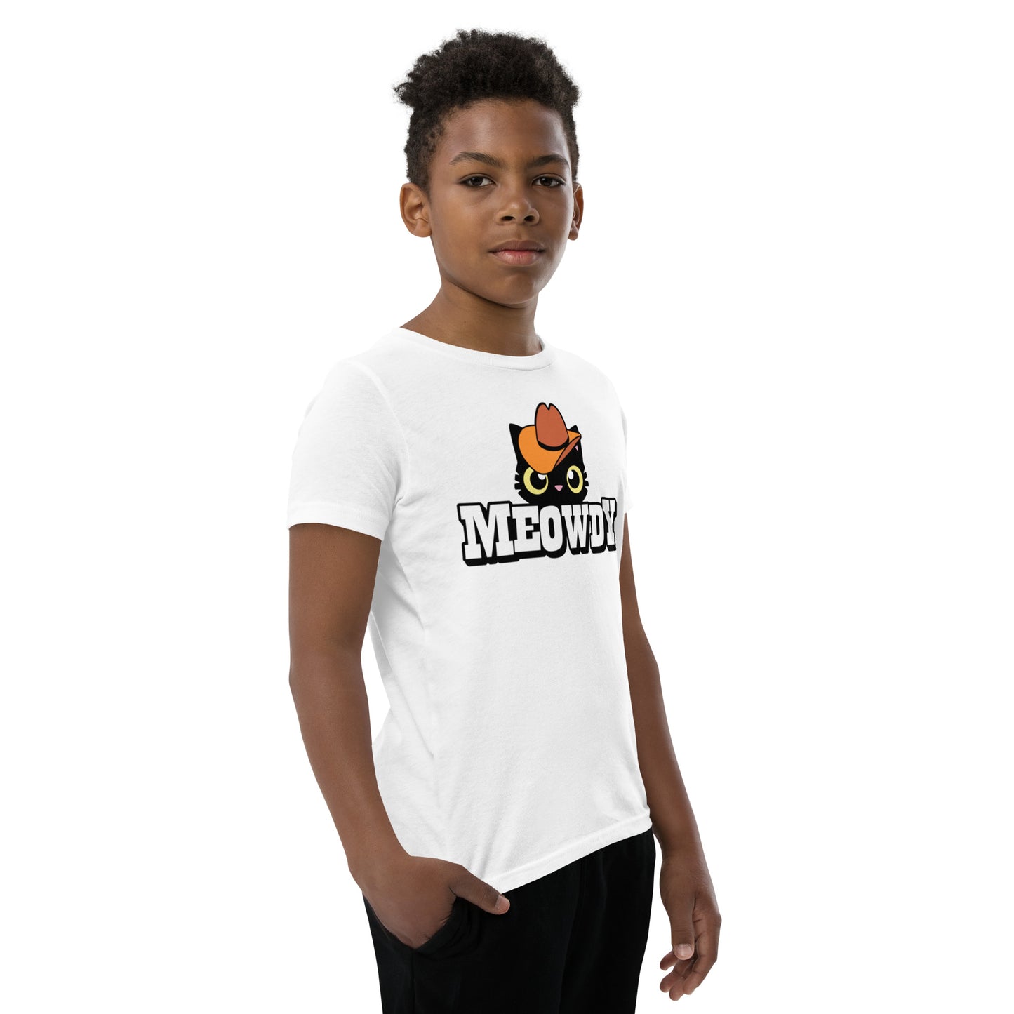 Meowdy - Youth Short Sleeve T-Shirt