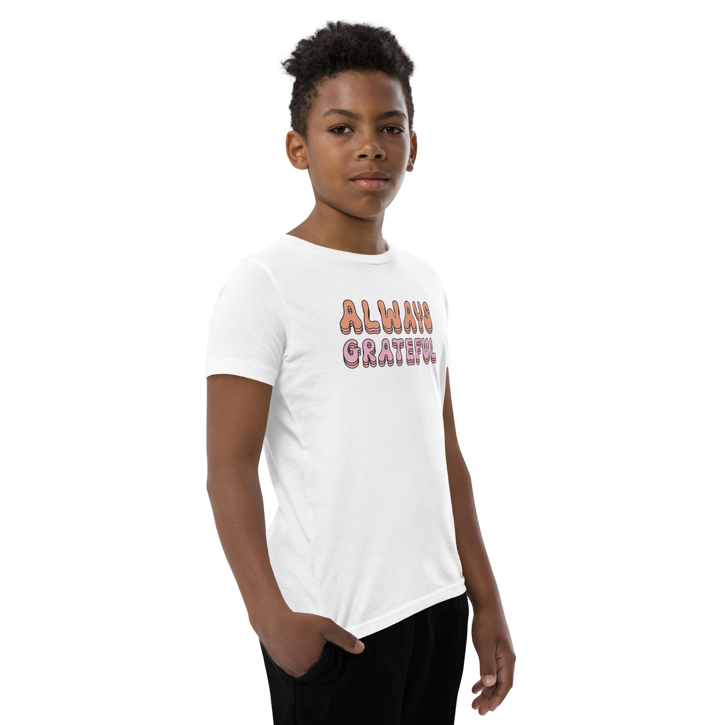 Always Gratefull - Youth Short Sleeve T-Shirt