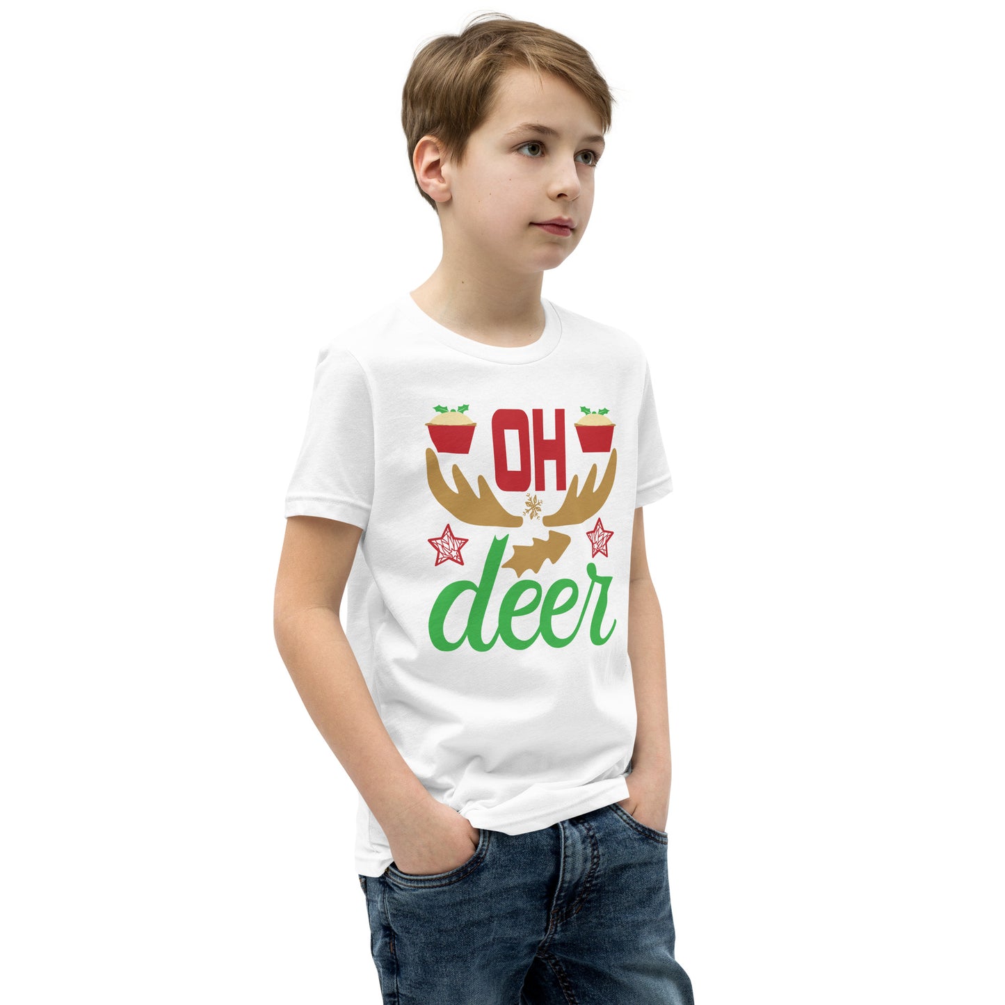 Oh Deer - Youth Short Sleeve T-Shirt