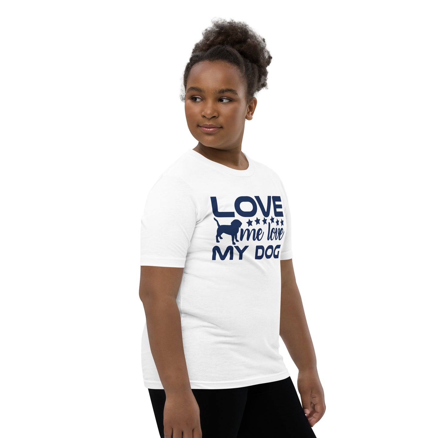 Love Me Love My Dog - Youth Short Sleeve T-Shirt