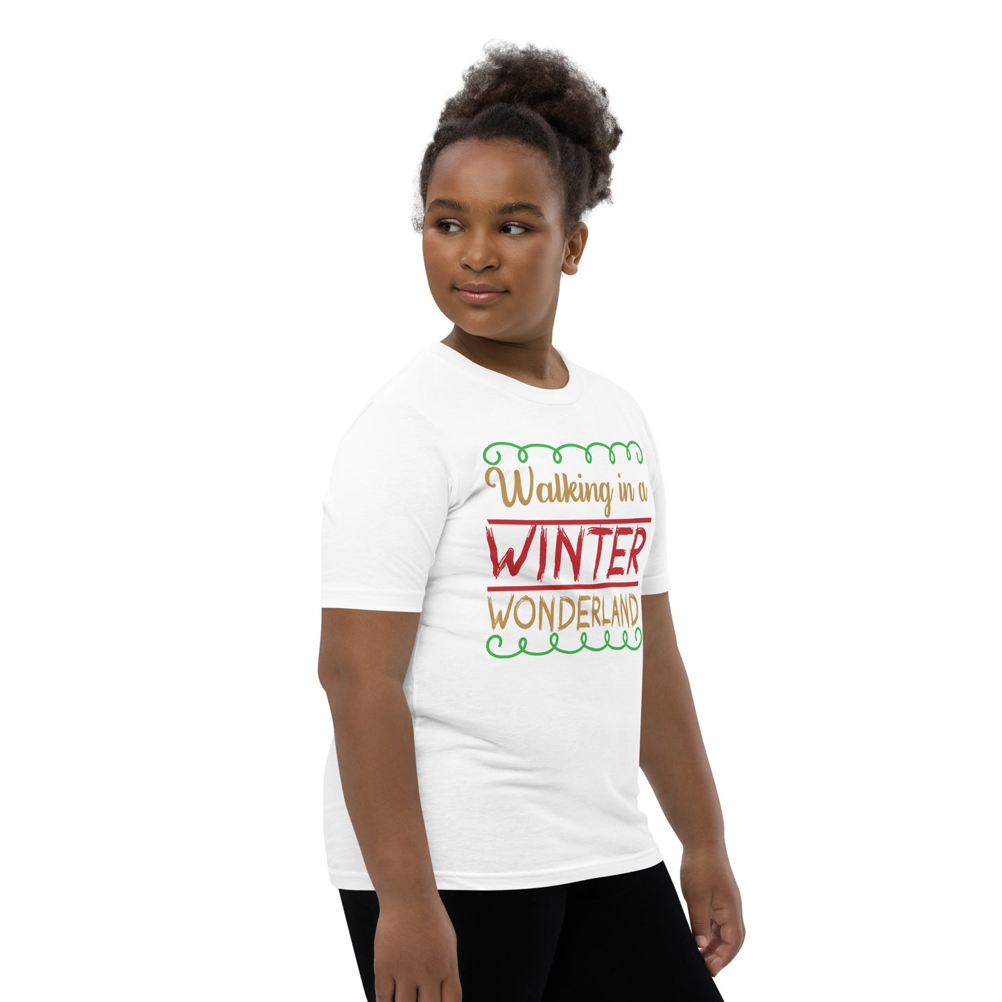 Walking In a Winter Wonderland - Youth Short Sleeve T-Shirt